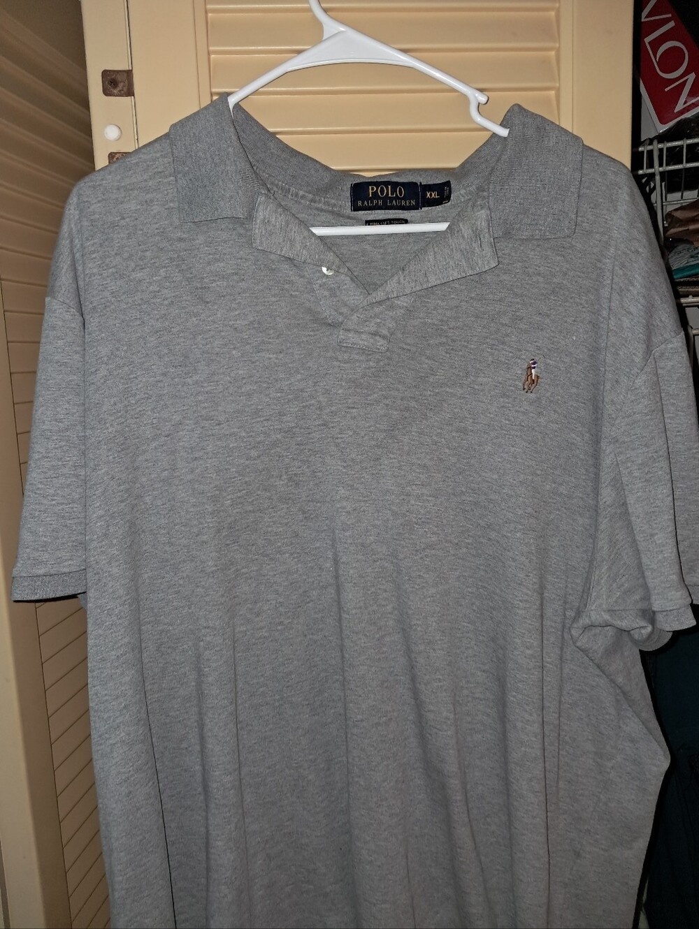 Polo by Ralph Lauren Light Gray Classic Polo Shirt